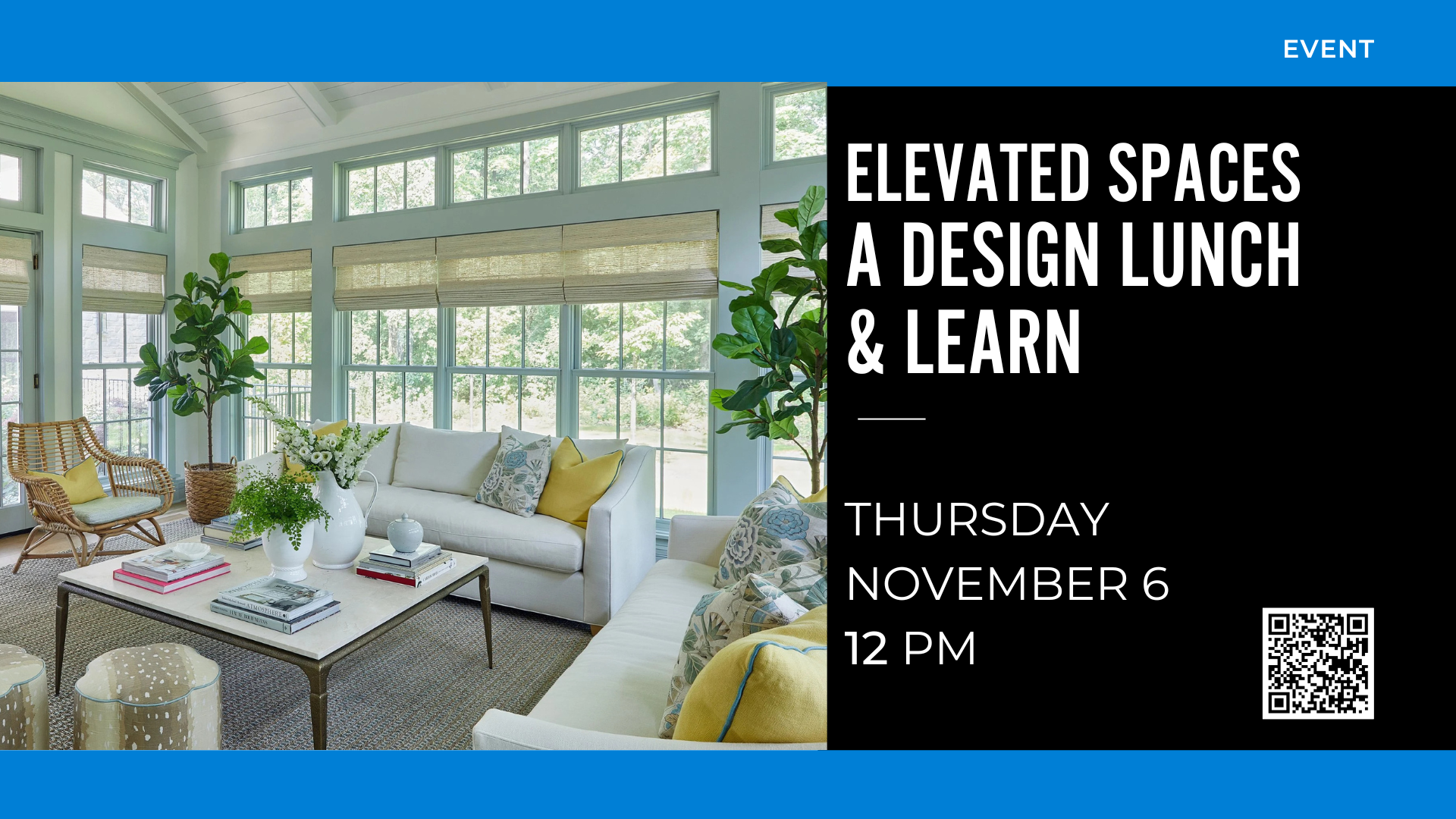 Elevated Spaces: A Design Lunch and Learn at Gorton Center